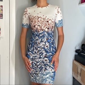 Falling Leaf Bodycon dress